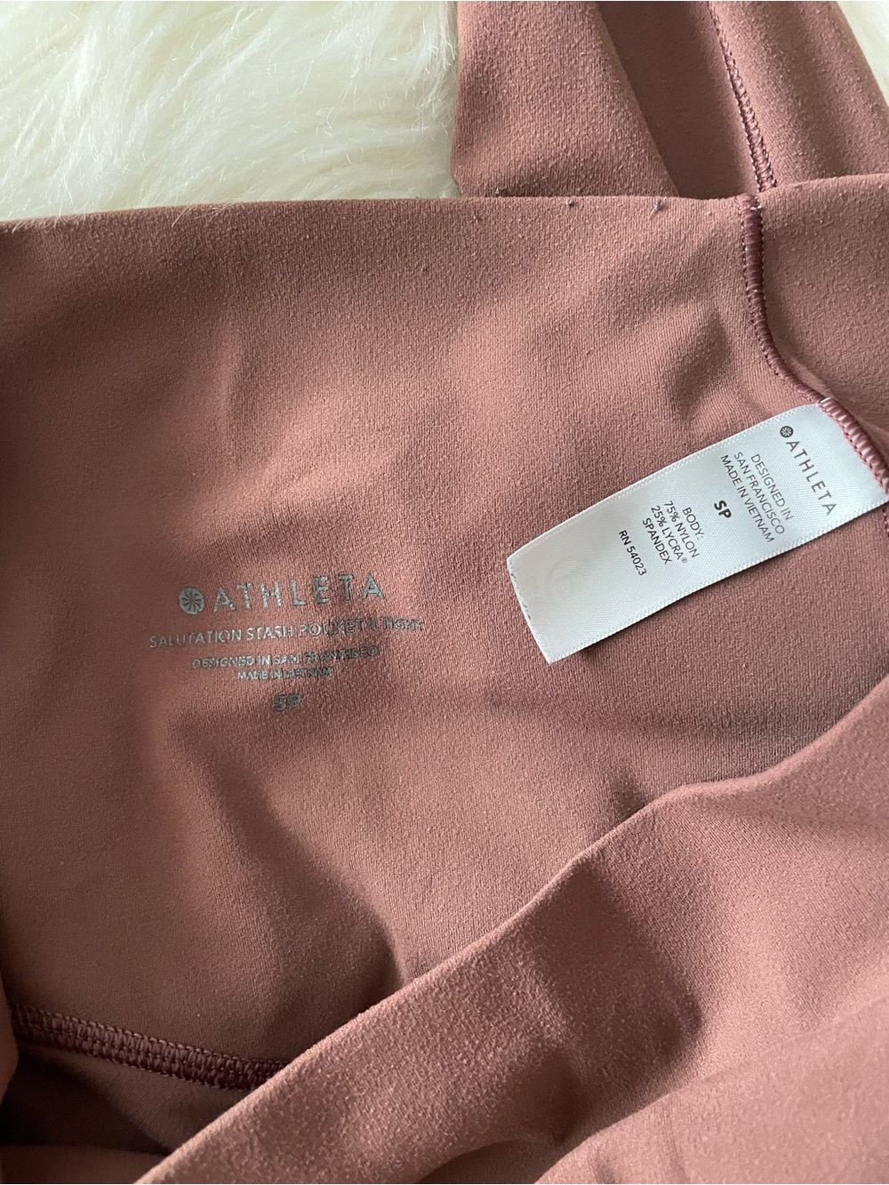 Athleta High-Waist Brown Leggings - Picture 10 of 11